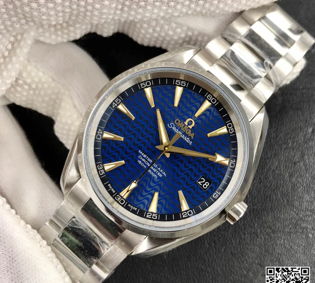 Omega Seamaster Aqua Terra 150M VS Factory 1:1 Best Edition Replica Watch Blue Dial