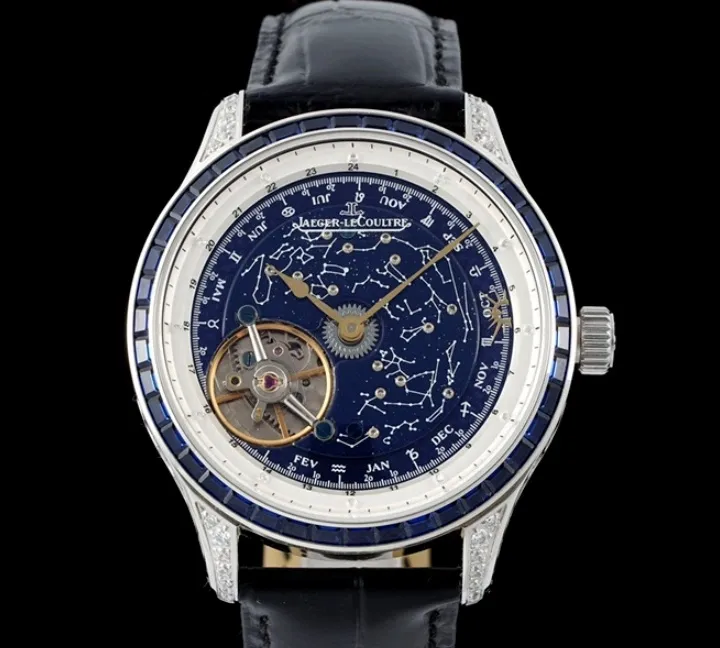 RMS Factory Jaeger LeCoultre Master Control Tourbillon Alligator 1:1 Best Edition Replica Watch