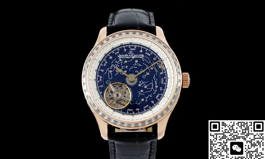 RMS Factory Jaeger LeCoultre Master Control Tourbillon Gold Case 1:1 Best Edition Replica Watch