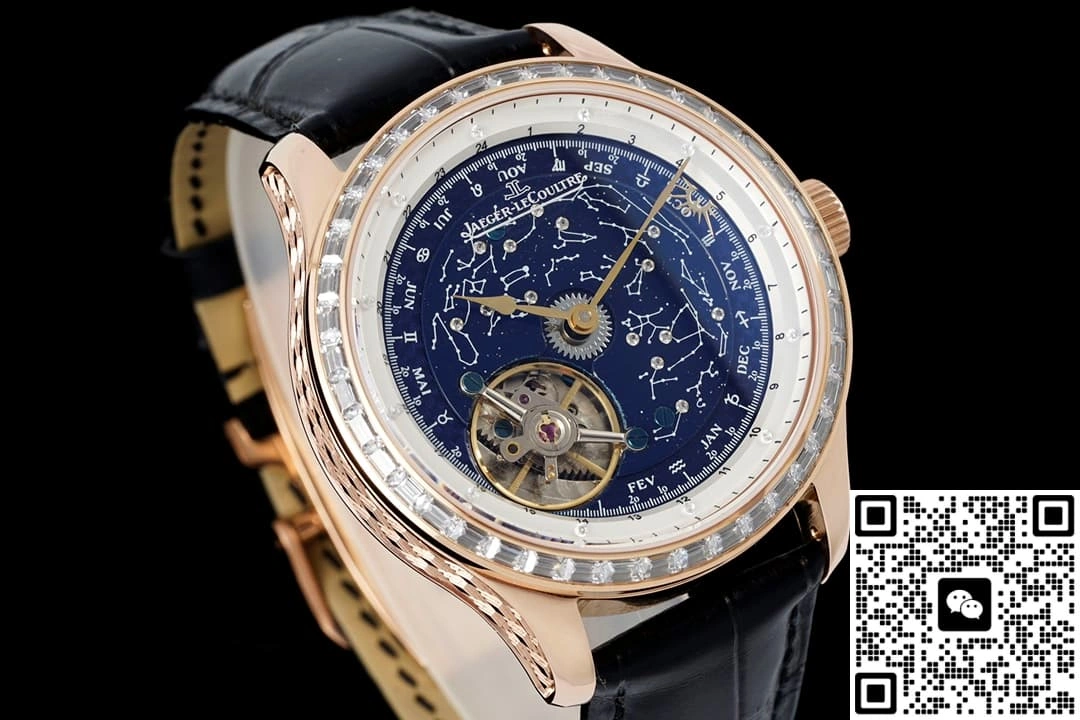 RMS Factory Jaeger LeCoultre Master Control Tourbillon Gold Case 1:1 Best Edition Replica Watch