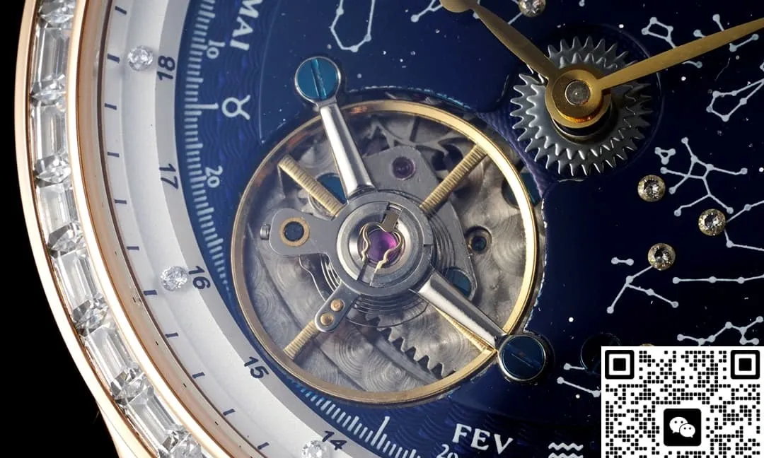 RMS Factory Jaeger LeCoultre Master Control Tourbillon Gold Case 1:1 Best Edition Replica Watch