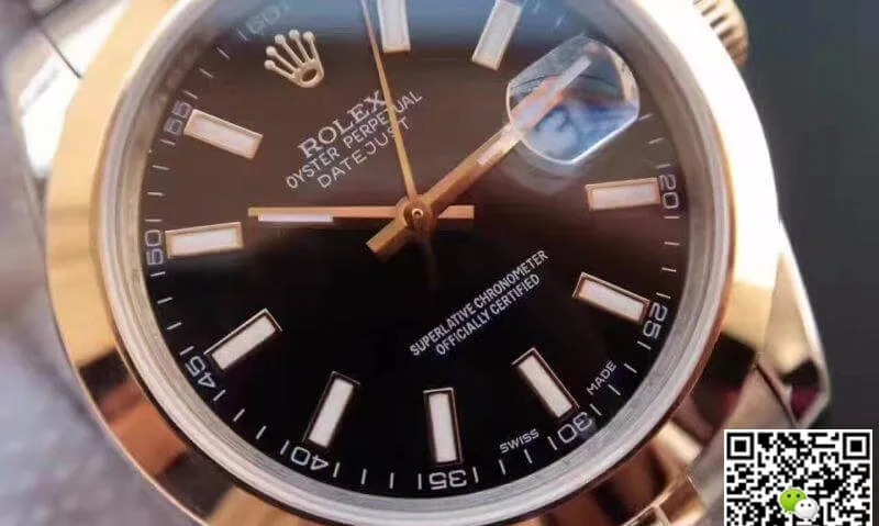 Rolex Datejust 126303 Black Dial 1:1 Best Edition Replica Watch Swiss ETA3255 Gold Wrapped