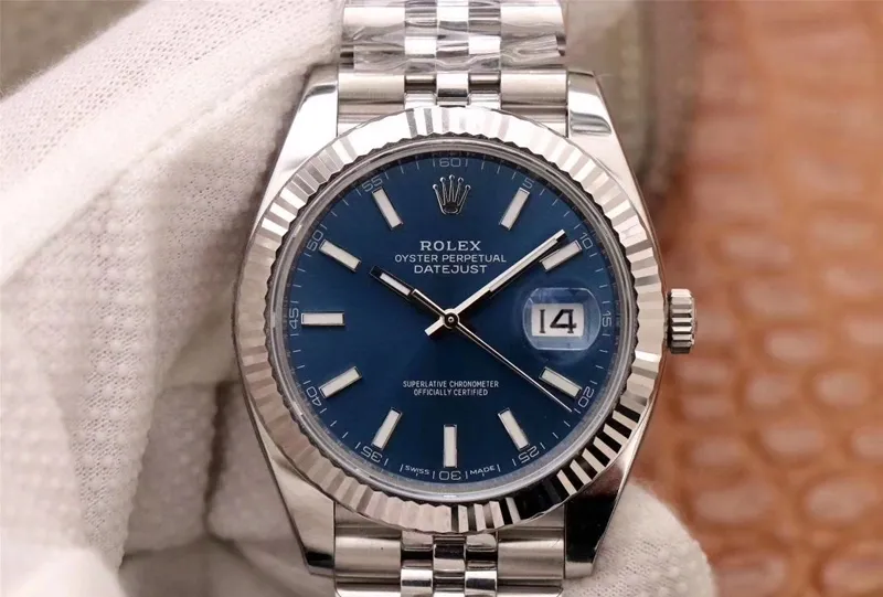 Rolex Datejust 126334 41 AR Factory 1:1 Best Edition Replica Watch Blue Dial Swiss ETA2824