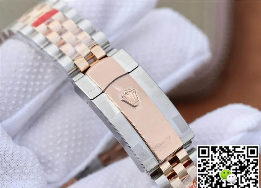 Rolex Datejust M126231-0013 36MM GM Factory 1:1 Best Edition Replica Watch Rose Gold Bezel