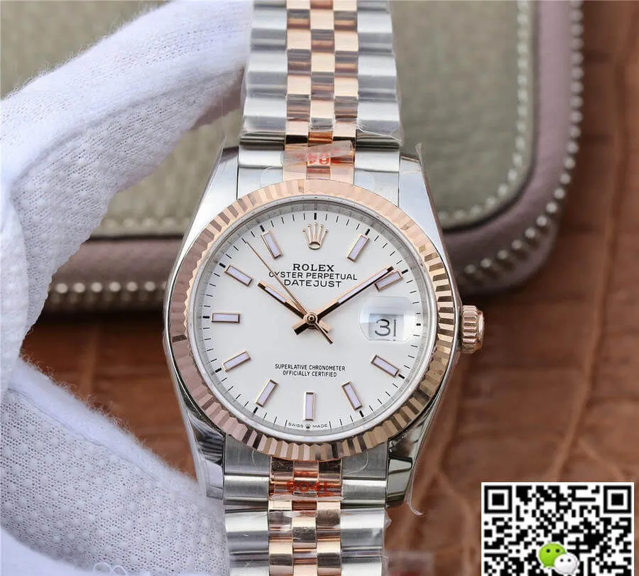 Rolex Datejust M126231-0017 36MM GM Factory 1:1 Best Edition Replica Watch Stainless Steel