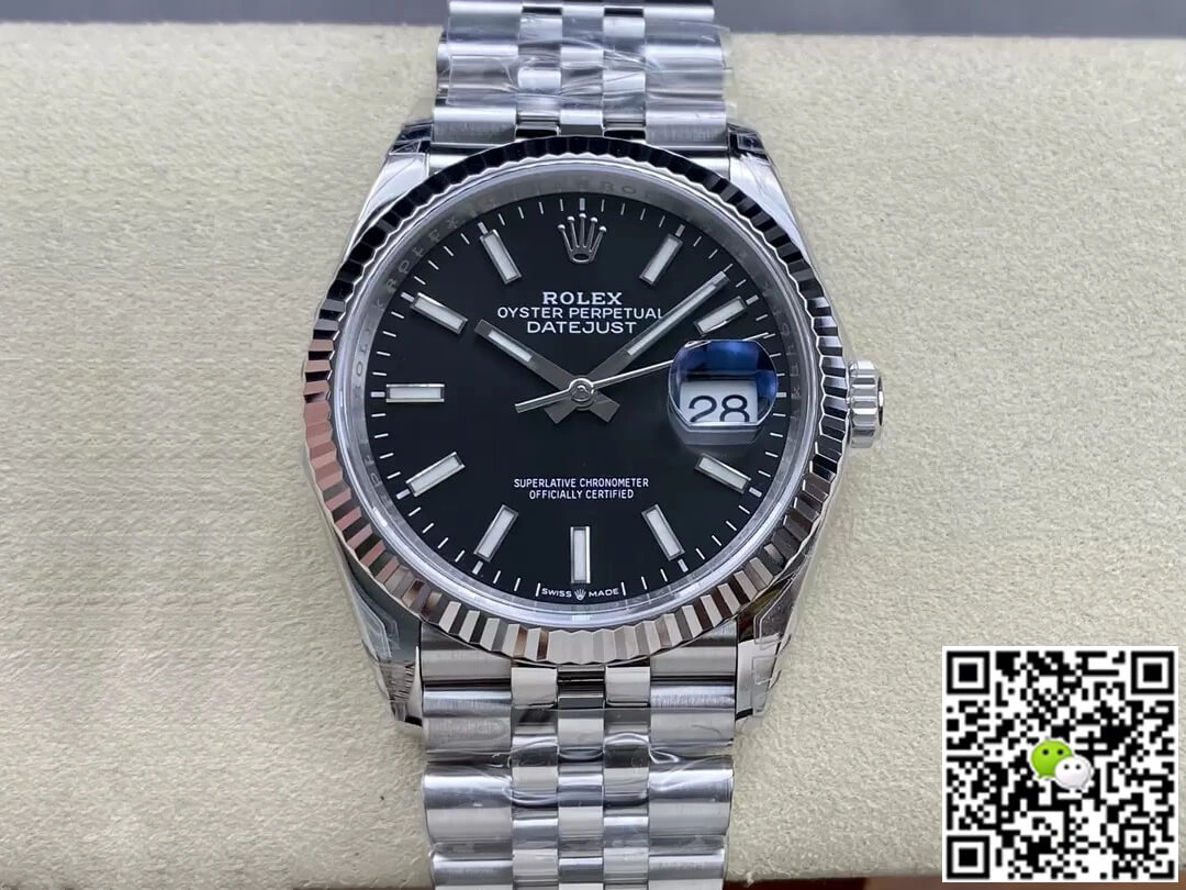 Rolex Datejust M126234-0015 36MM VS Factory 1:1 Best Edition Replica Watch Stainless Steel