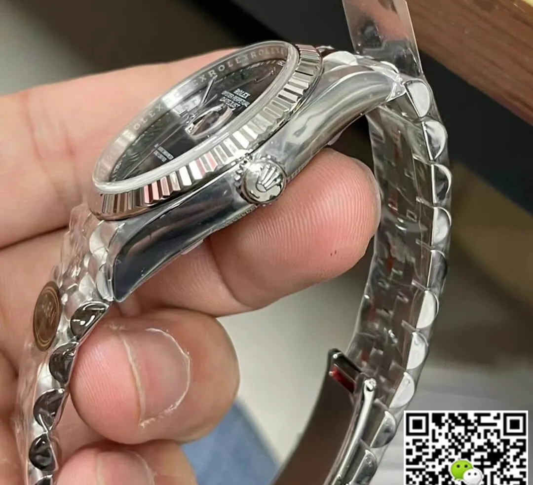Rolex Datejust M126234-0045 36MM Clean Factory 1:1 Best Edition Replica Watch Silver Strap