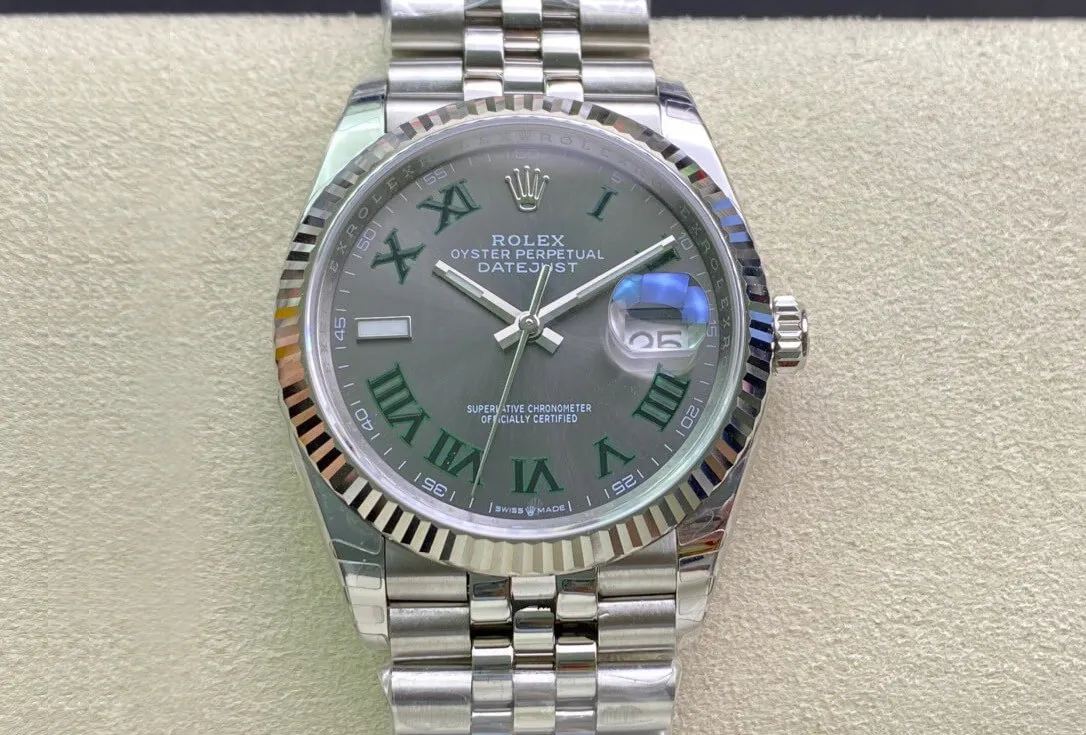 Rolex Datejust M126234-0045 36MM EW Factory 1:1 Best Edition Replica Watch Stainless Steel