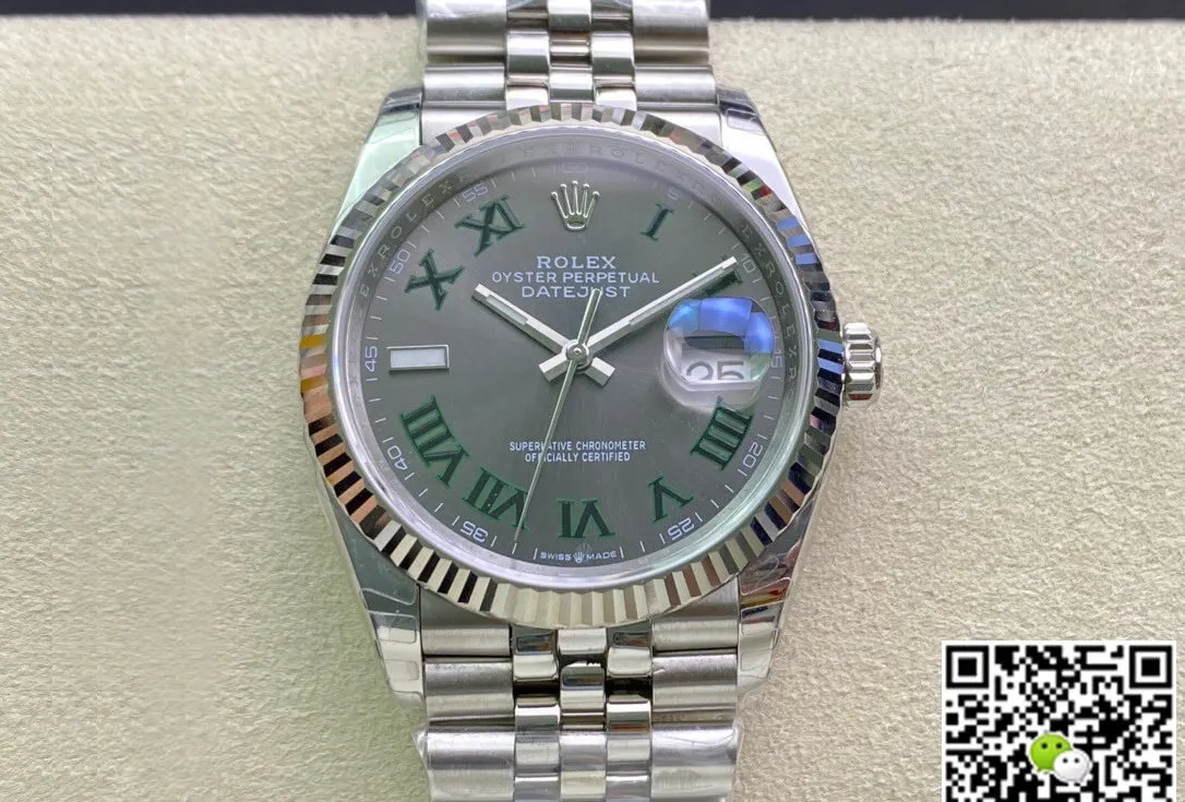 Rolex Datejust M126234-0045 36MM EW Factory 1:1 Best Edition Replica Watch Stainless Steel