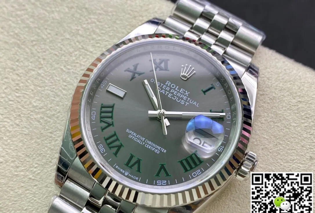 Rolex Datejust M126234-0045 36MM EW Factory 1:1 Best Edition Replica Watch Stainless Steel