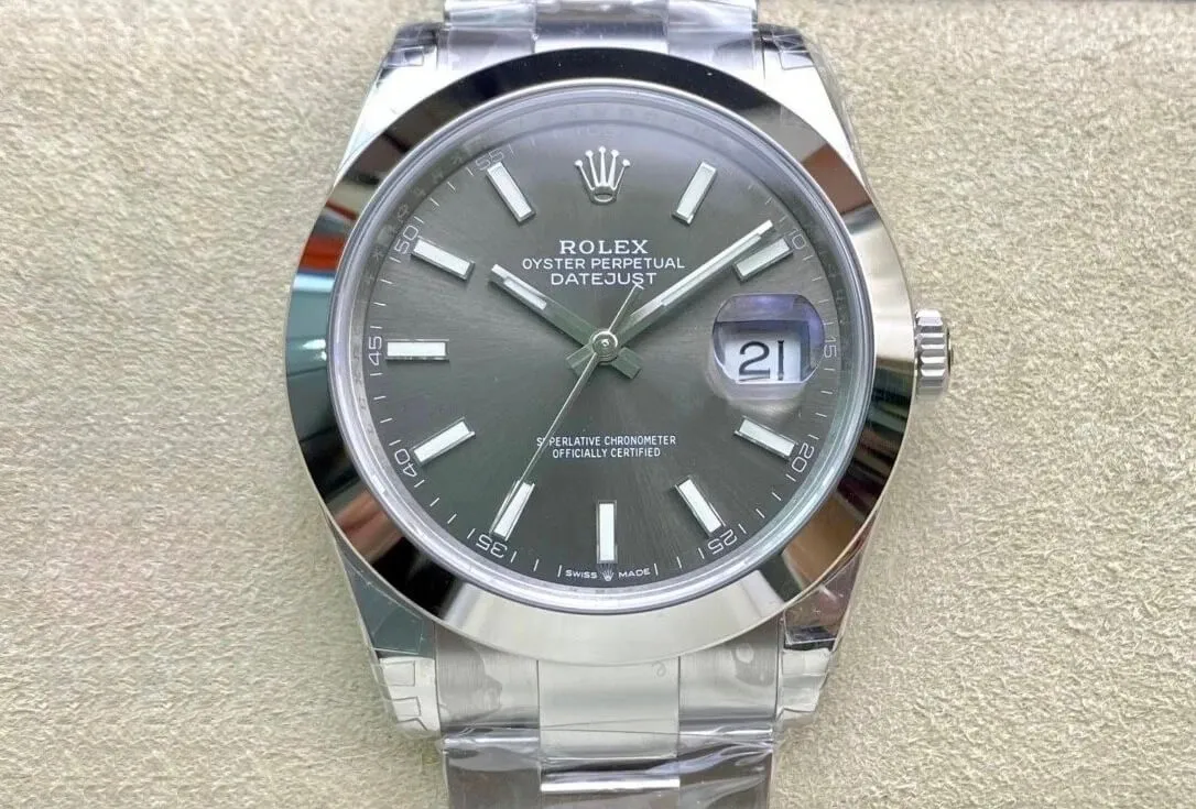 Rolex Datejust M126300-0007 41MM VS Factory 1:1 Best Edition Replica Watch Stainless Steel
