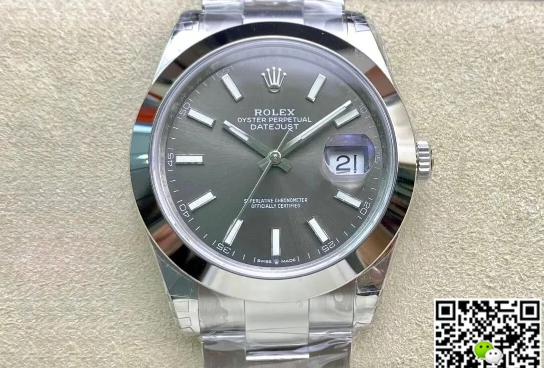 Rolex Datejust M126300-0007 41MM VS Factory 1:1 Best Edition Replica Watch Stainless Steel
