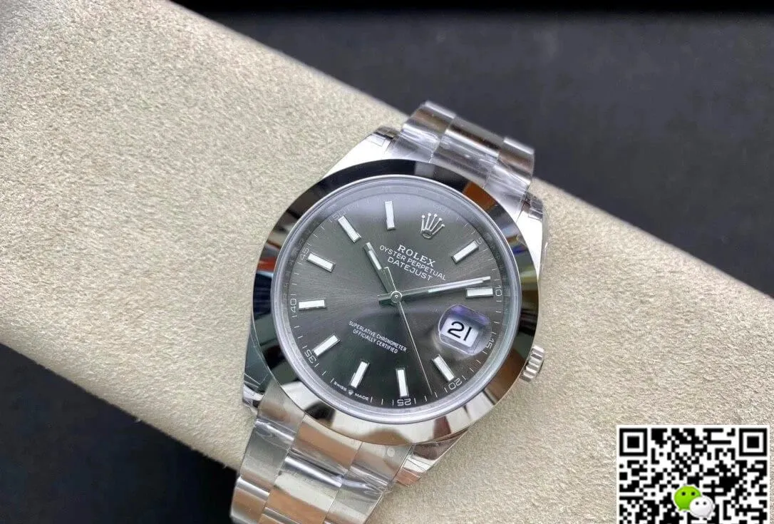 Rolex Datejust M126300-0007 41MM VS Factory 1:1 Best Edition Replica Watch Stainless Steel
