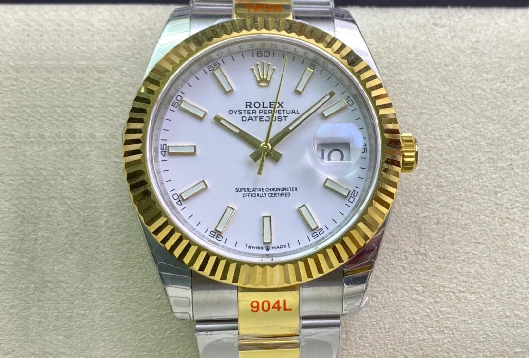 Rolex Datejust M126333-0015 EW Factory 1:1 Best Edition Replica Watch 904L Stainless Steel