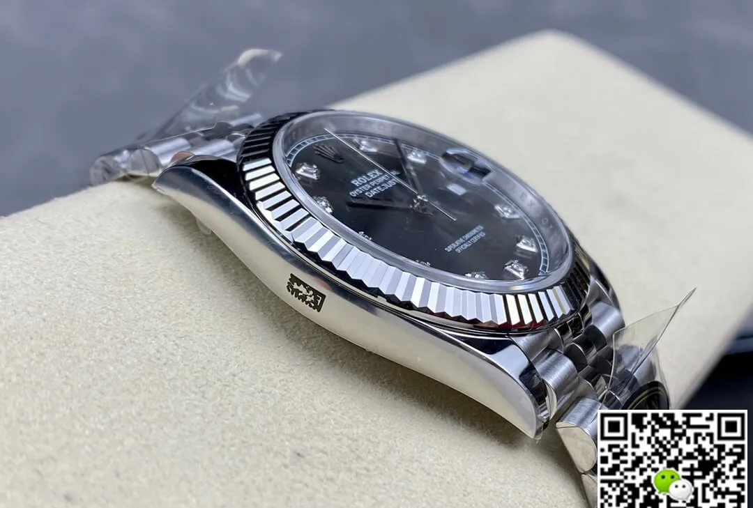Rolex Datejust M126334-0006 Clean Factory 1:1 Best Edition Replica Watch Gray Diamond Dial