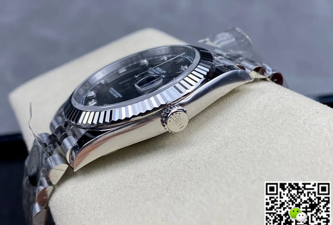 Rolex Datejust M126334-0006 Clean Factory 1:1 Best Edition Replica Watch Gray Diamond Dial