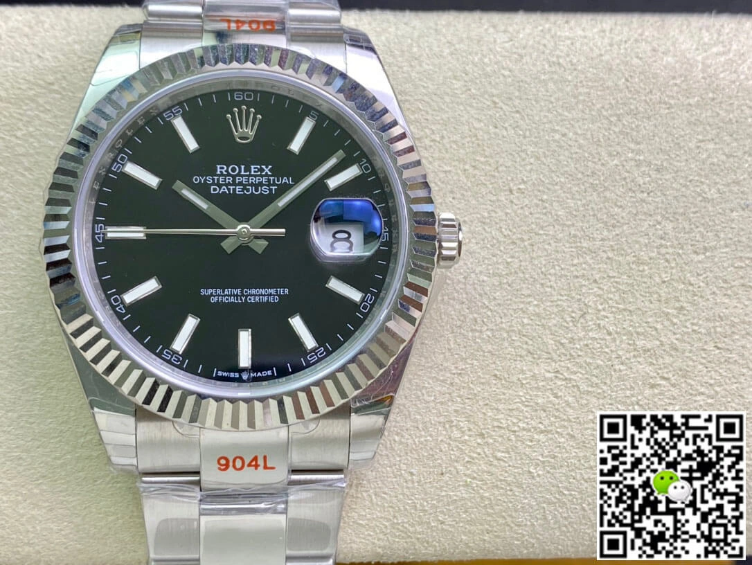 Rolex Datejust M126334-0017 EW Factory 1:1 Best Edition Replica Watch 904L Stainless Steel