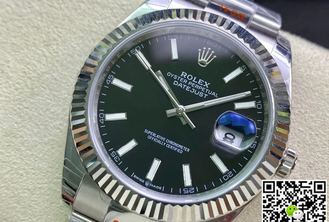 Rolex Datejust M126334-0017 EW Factory 1:1 Best Edition Replica Watch 904L Stainless Steel