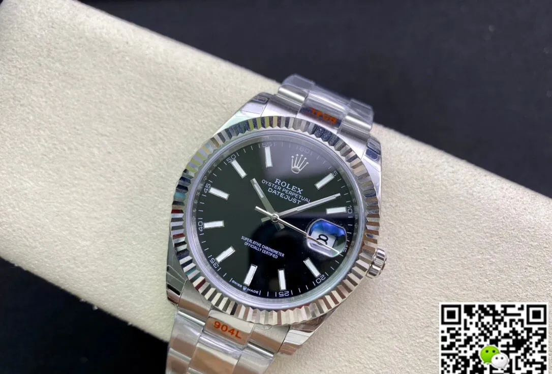 Rolex Datejust M126334-0017 EW Factory 1:1 Best Edition Replica Watch 904L Stainless Steel