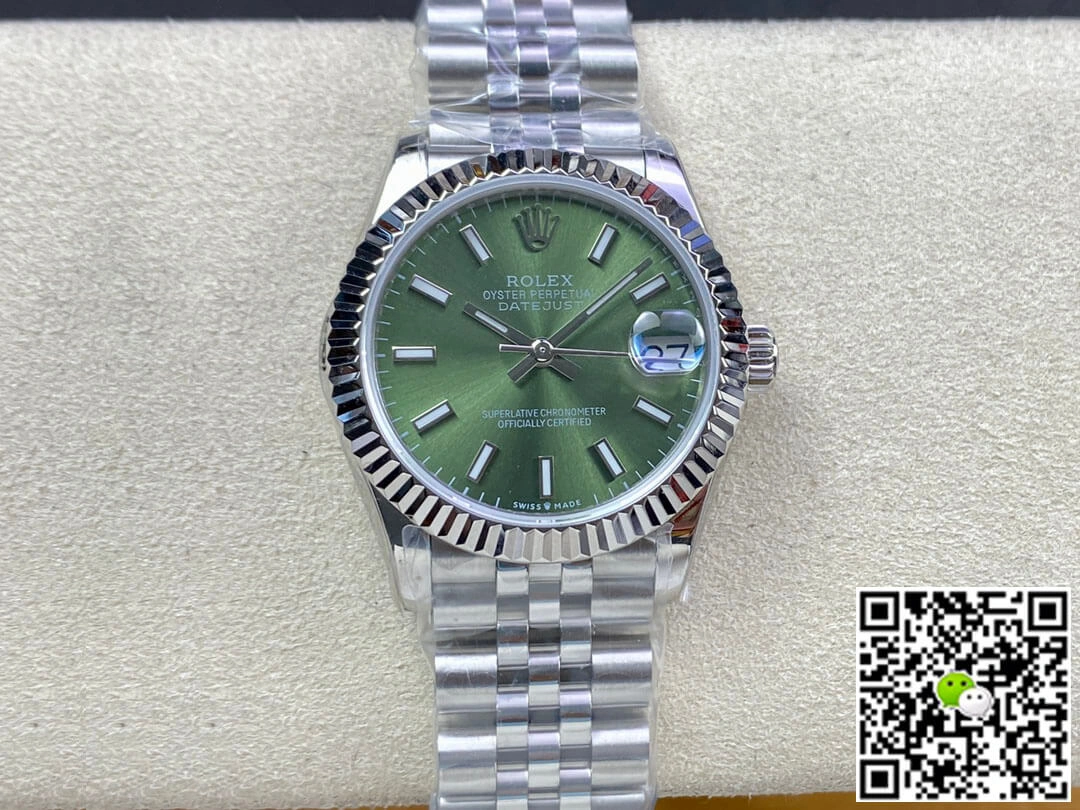 Rolex Datejust M278274-0018 31MM EW Factory 1:1 Best Edition Replica Watch Stainless Steel
