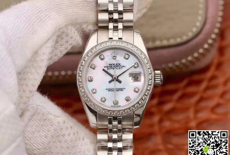 Rolex Lady Datejust M279384RBR-0011 1:1 Best Edition Replica Watch Swiss NH05 Mother pearl dial