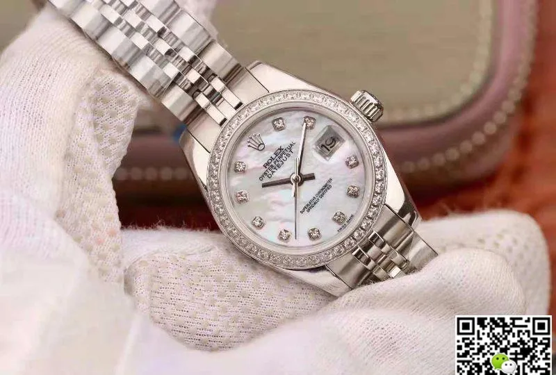 Rolex Lady Datejust M279384RBR-0011 1:1 Best Edition Replica Watch Swiss NH05 Mother pearl dial