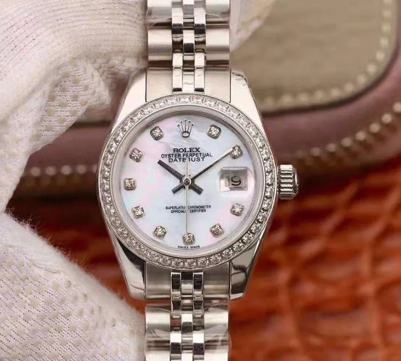 Rolex Lady Datejust M279384RBR-0011 1:1 Best Edition Replica Watch Swiss NH05 Mother pearl dial