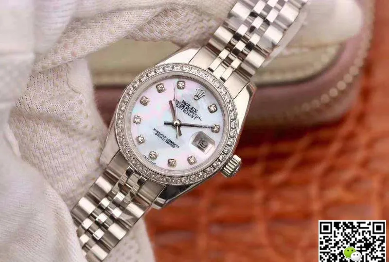 Rolex Lady Datejust M279384RBR-0011 1:1 Best Edition Replica Watch Swiss NH05 Mother pearl dial