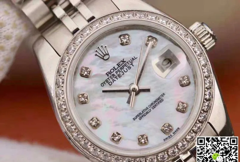 Rolex Lady Datejust M279384RBR-0011 1:1 Best Edition Replica Watch Swiss NH05 Mother pearl dial