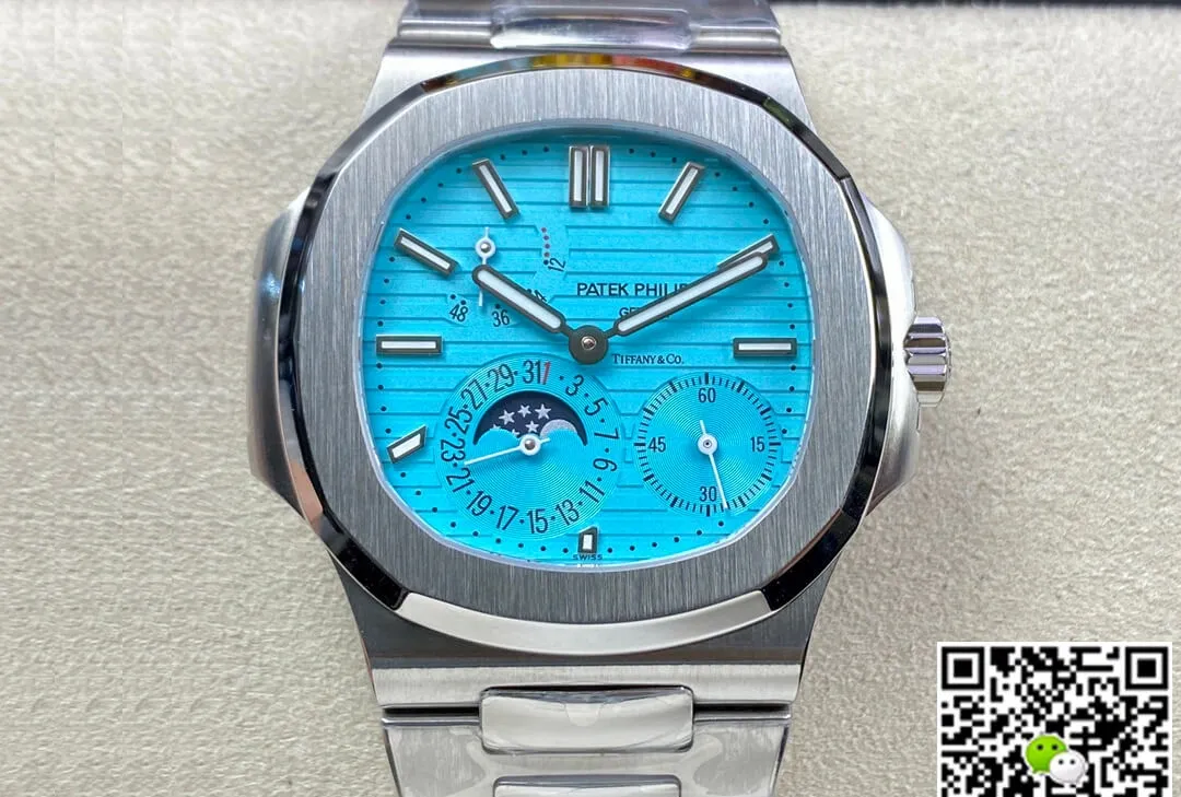 Patek Philippe Nautilus 5712 GR Factory 1:1 Best Edition Replica Watch Titanium Case