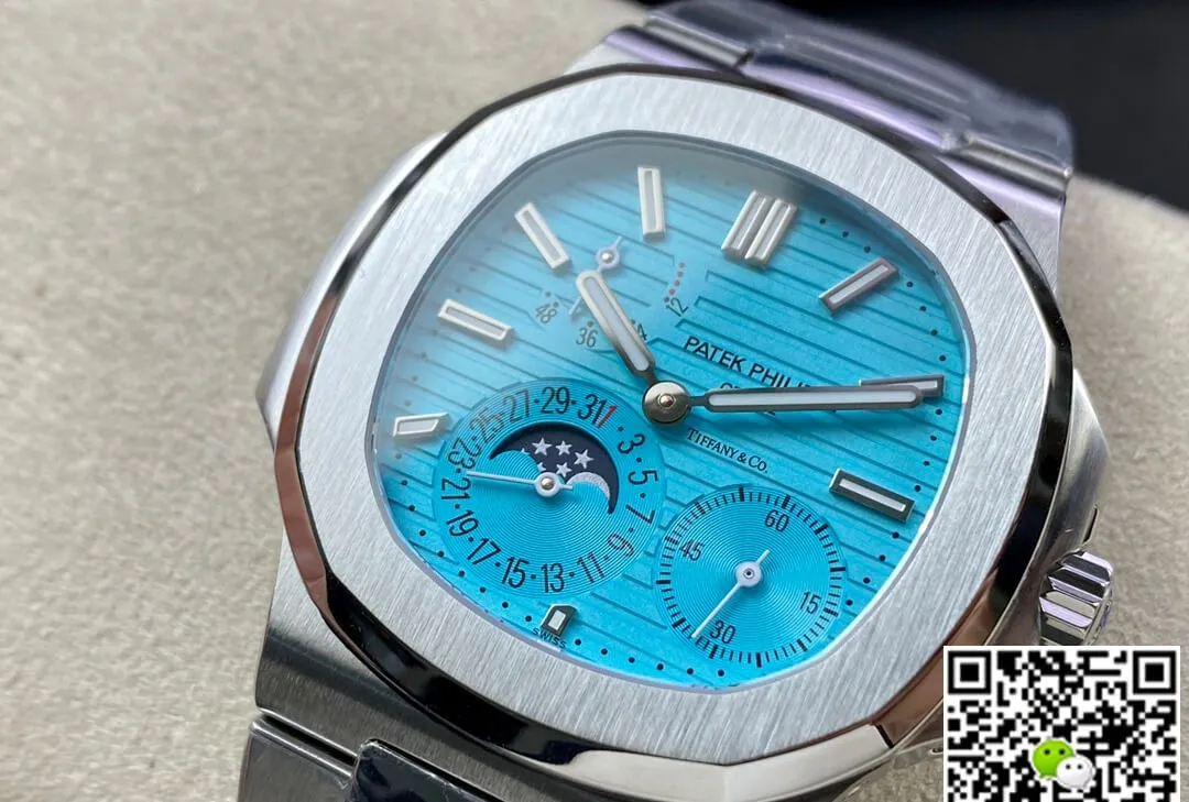 Patek Philippe Nautilus 5712 GR Factory 1:1 Best Edition Replica Watch Titanium Case