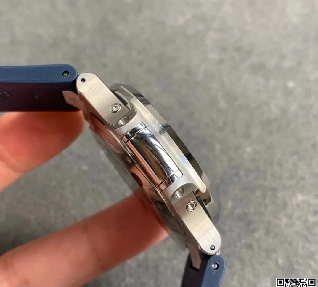 Patek Philippe Nautilus 5726 GR Factory 1:1 Best Edition Replica Watch V2 Blue Strap