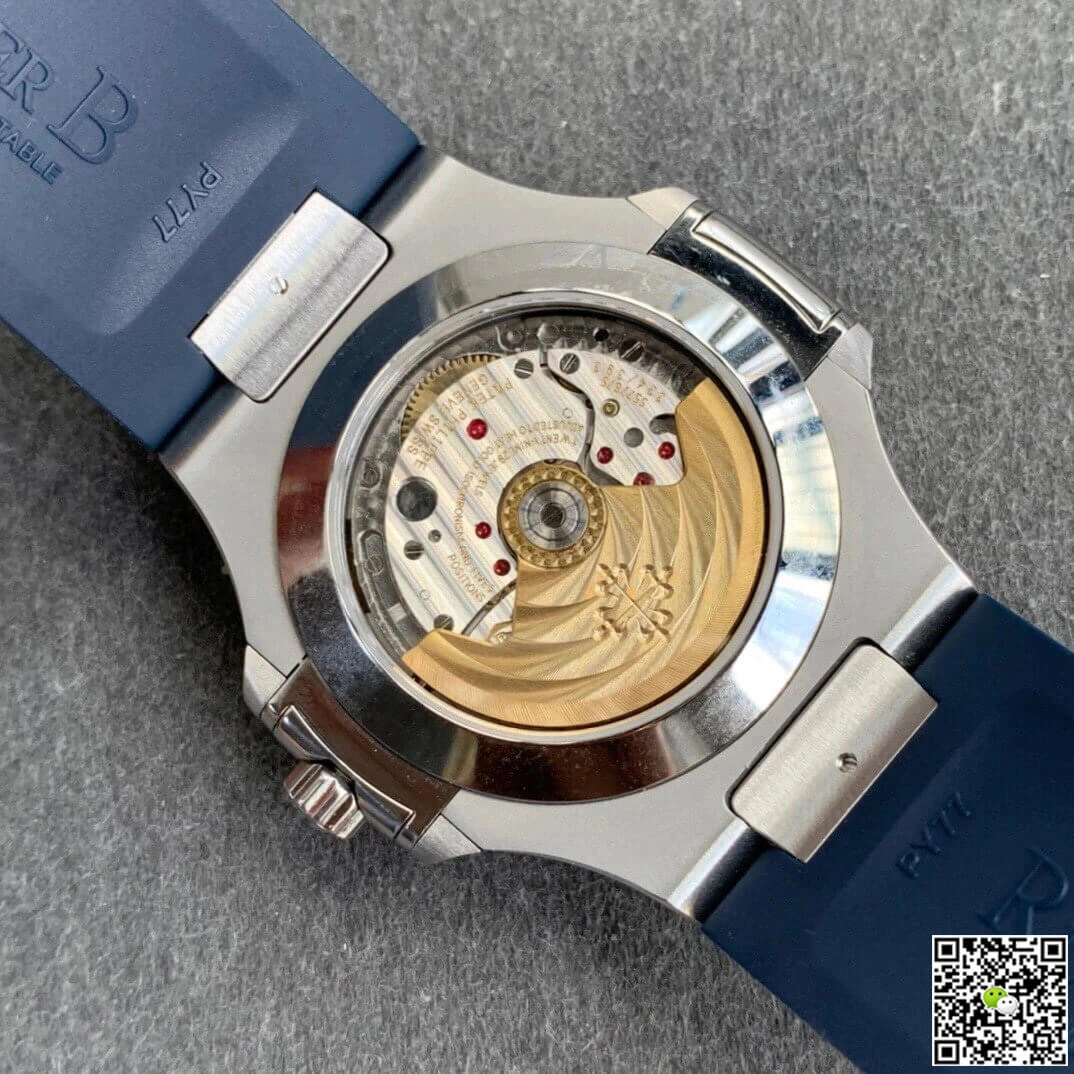 Patek Philippe Nautilus 5726 GR Factory 1:1 Best Edition Replica Watch V2 Blue Strap