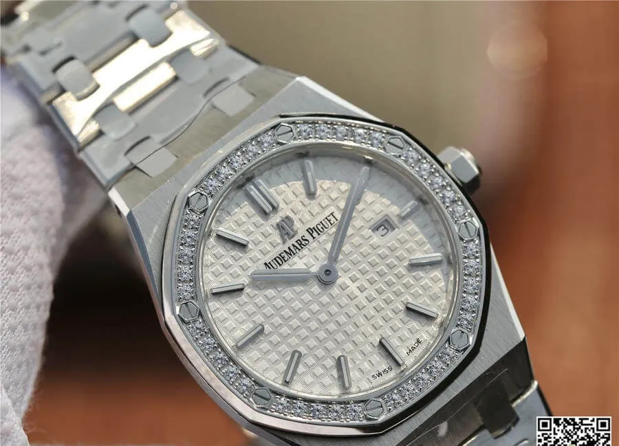 Audemars Piguet Royal Oak 67650 JF Factory 1:1 Best Edition Replica Watch White Dial
