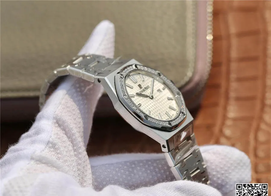 Audemars Piguet Royal Oak 67650 JF Factory 1:1 Best Edition Replica Watch White Dial