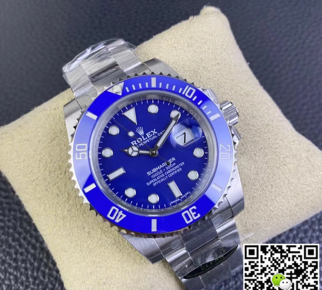 Rolex Submariner 116619LB-97209 40MM Clean Factory 1:1 Best Edition Replica Watch V5 Blue Bezel
