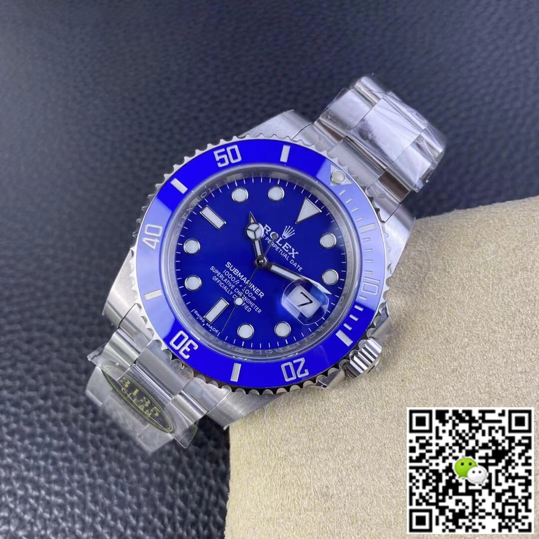 Rolex Submariner 116619LB-97209 40MM Clean Factory 1:1 Best Edition Replica Watch V5 Blue Bezel