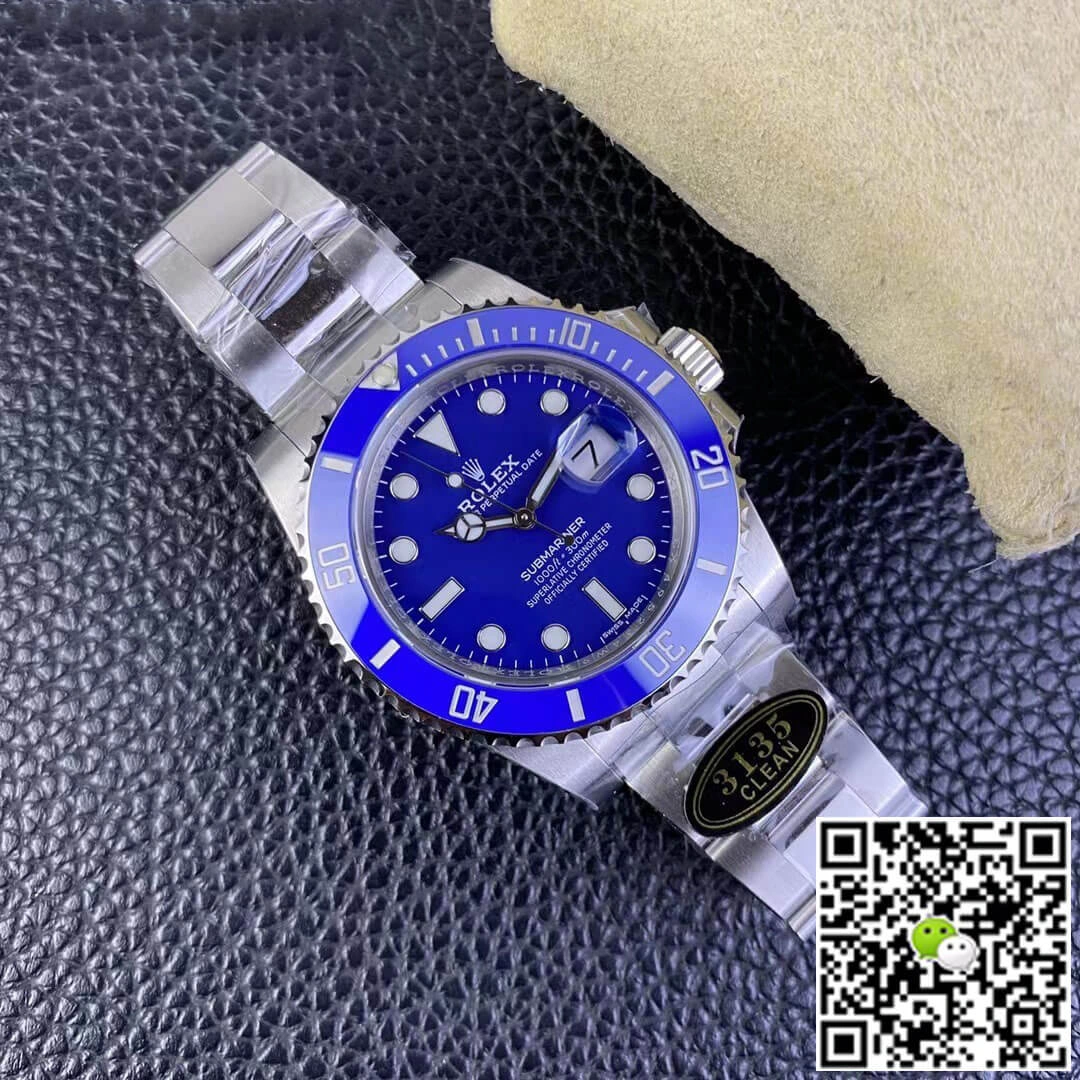 Rolex Submariner 116619LB-97209 40MM Clean Factory 1:1 Best Edition Replica Watch V5 Blue Bezel