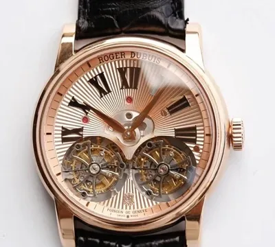 Roger Dubuis Hommage RDDBHO0562 JB Factory 1:1 Best Edition Replica Watch Gold Bezel