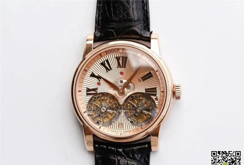 Roger Dubuis Hommage RDDBHO0562 JB Factory 1:1 Best Edition Replica Watch Gold Bezel