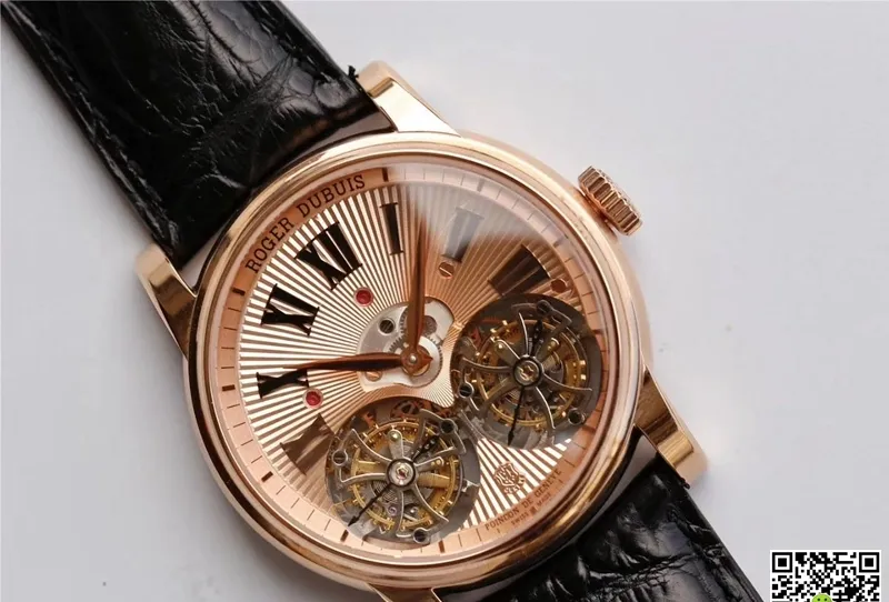 Roger Dubuis Hommage RDDBHO0562 JB Factory 1:1 Best Edition Replica Watch Gold Bezel