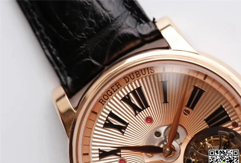Roger Dubuis Hommage RDDBHO0562 JB Factory 1:1 Best Edition Replica Watch Gold Bezel