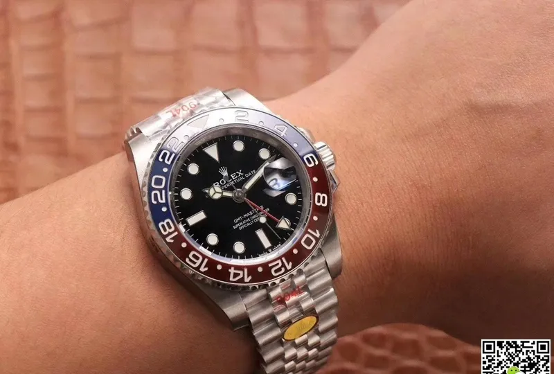 Rolex GMT Master II 126710BLRO-0001 Noob Factory 1:1 Best Edition Replica Watch Stainless Steel