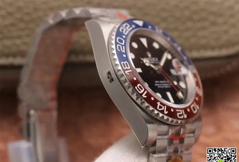 Rolex GMT Master II 126710BLRO-0001 Noob Factory 1:1 Best Edition Replica Watch Stainless Steel