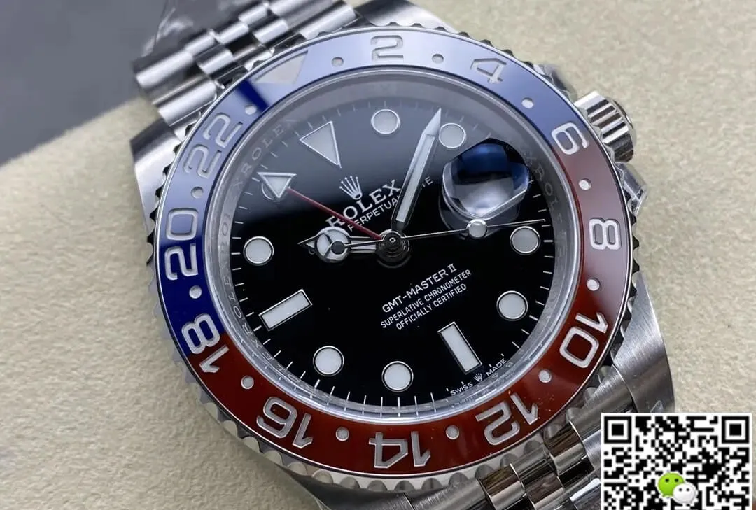 Rolex GMT Master II M126710BLRO-0001 Clean Factory 1:1 Best Edition Replica Watch V3 Black Dial