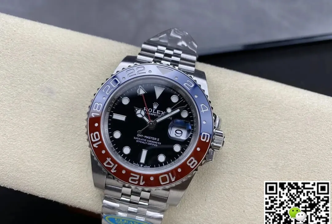 Rolex GMT Master II M126710BLRO-0001 Clean Factory 1:1 Best Edition Replica Watch V3 Black Dial