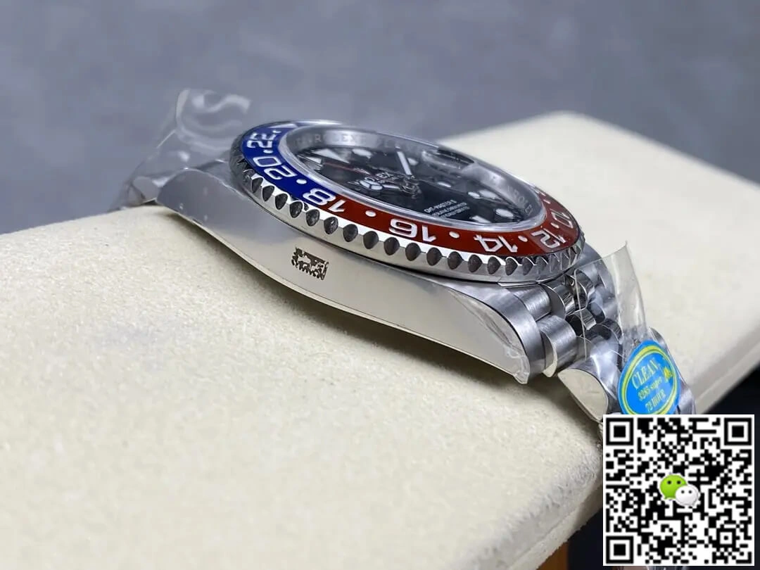 Rolex GMT Master II M126710BLRO-0001 Clean Factory 1:1 Best Edition Replica Watch V3 Black Dial