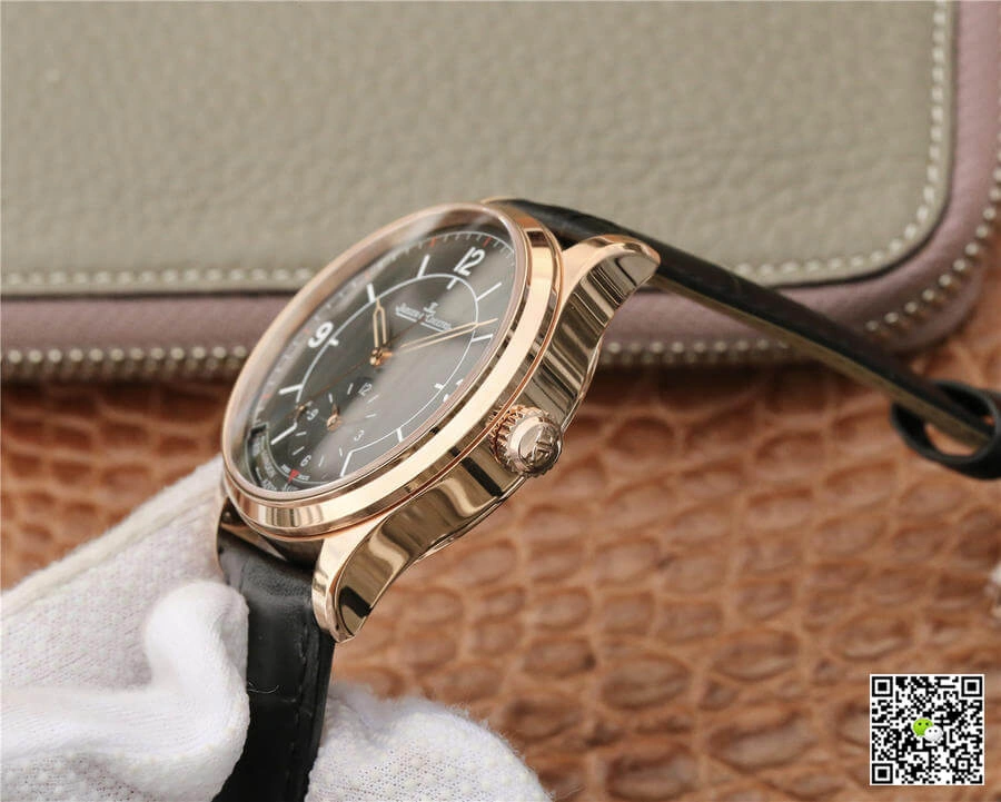 Jaeger-LeCoultre Master 1428530 TF Factory 1:1 Best Edition Replica Watch Black Strap