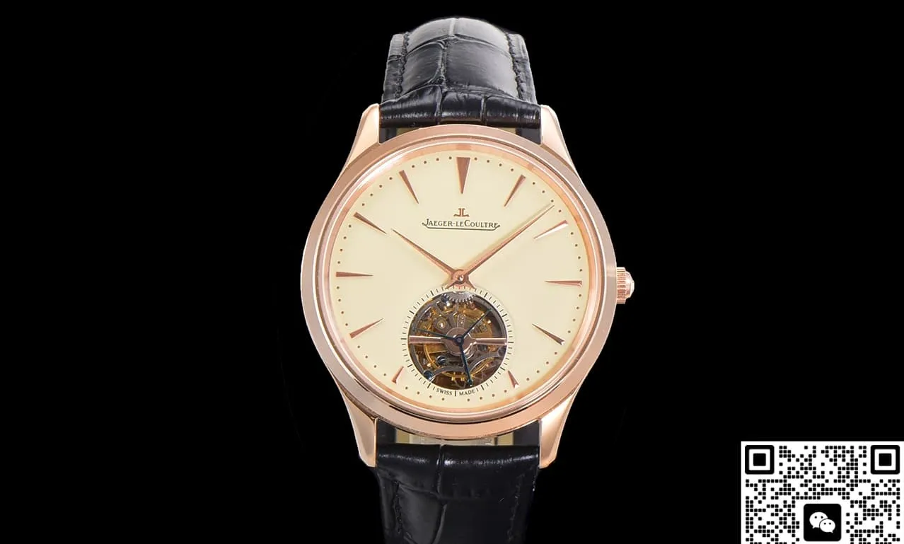 RMS Factory Jaeger-LeCoultre Ultra-Thin Master Q1682411 Tourbillon 1:1 Best Edition Replica Watch