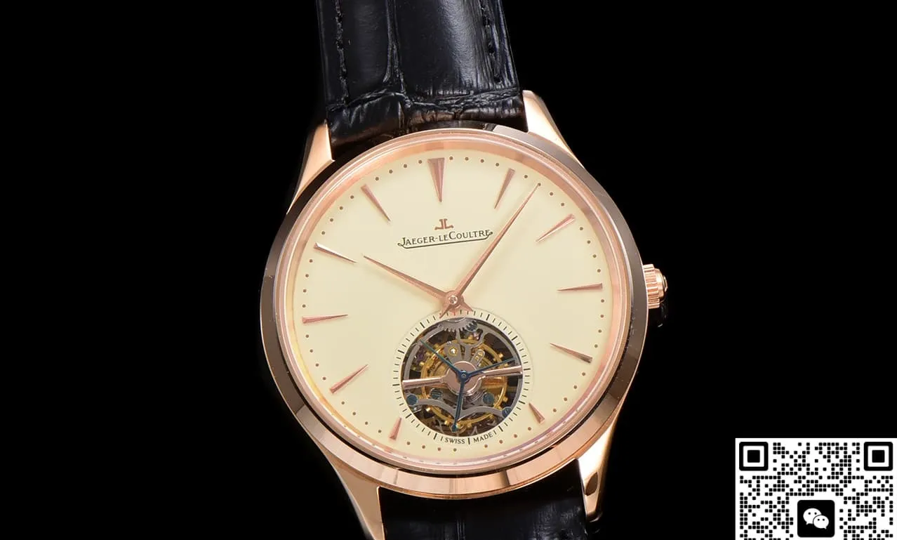 RMS Factory Jaeger-LeCoultre Ultra-Thin Master Q1682411 Tourbillon 1:1 Best Edition Replica Watch